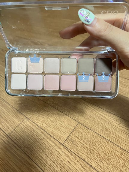 プロ アイ パレット エアー/CLIO/アイシャドウパレットを使ったクチコミ(1枚目)