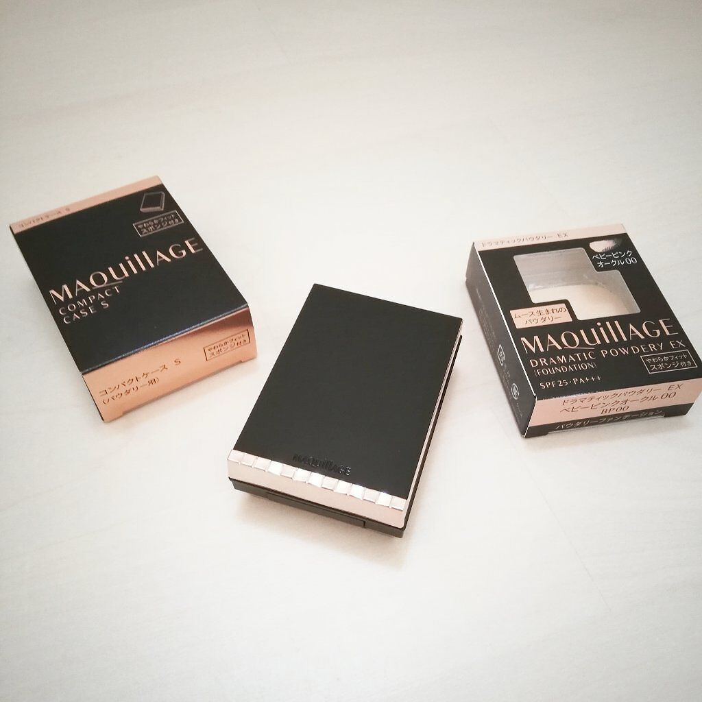 ドラマティックパウダリー EX/マキアージュ/パウダーファンデーションを使ったクチコミ（2枚目）