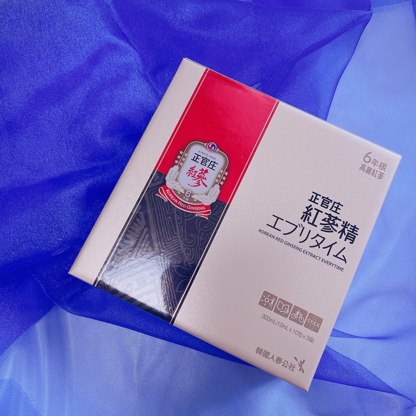 ☆[正官庄]高麗人参(韓国紅参)6年根濃縮エキス100g 6箱セット 新品 未