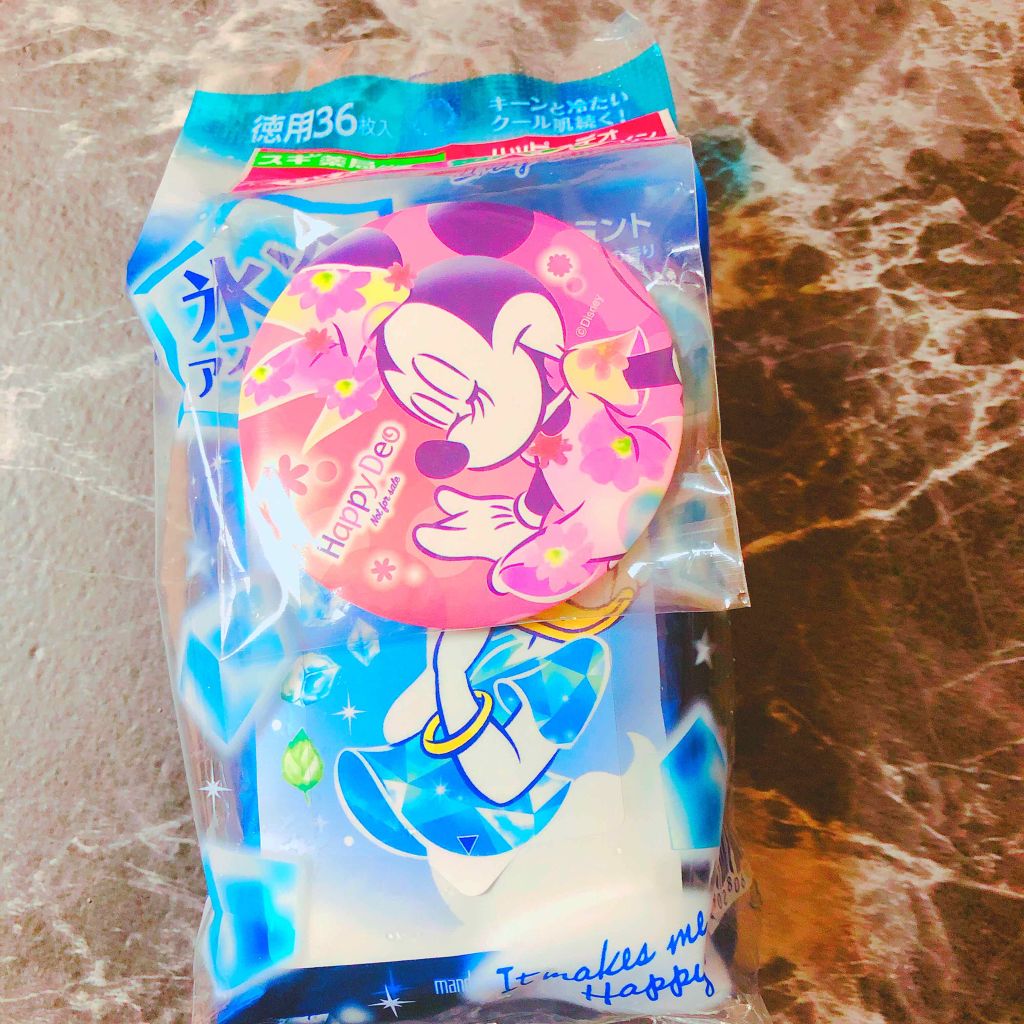 ハッピーデオ ボディシート アイスダウン フルーツクーラー/マンダム/ボディシートを使ったクチコミ(2枚目)
