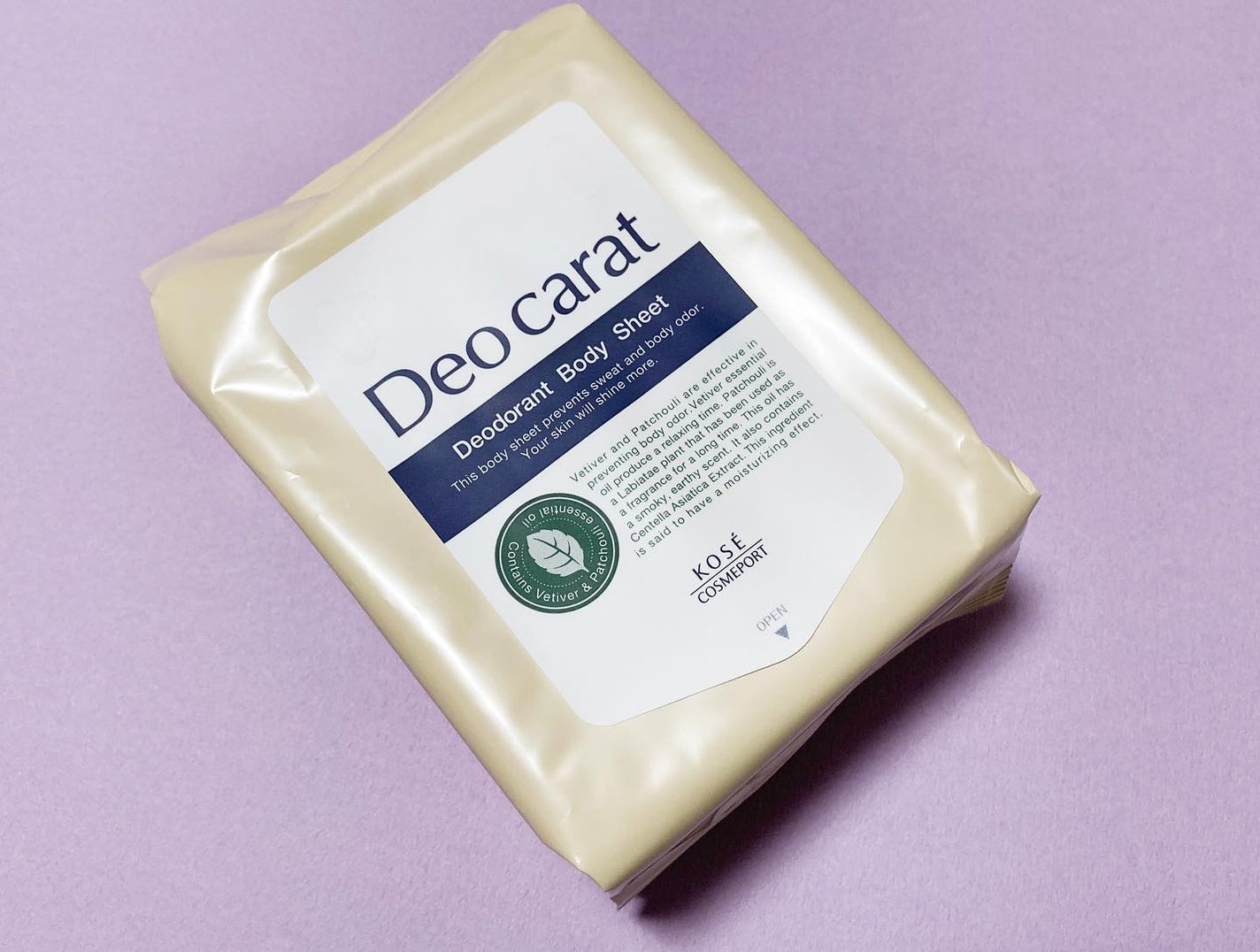 デオカラット 薬用デオドラント ボディシート/デオカラット/ボディシートを使ったクチコミ(6枚目)