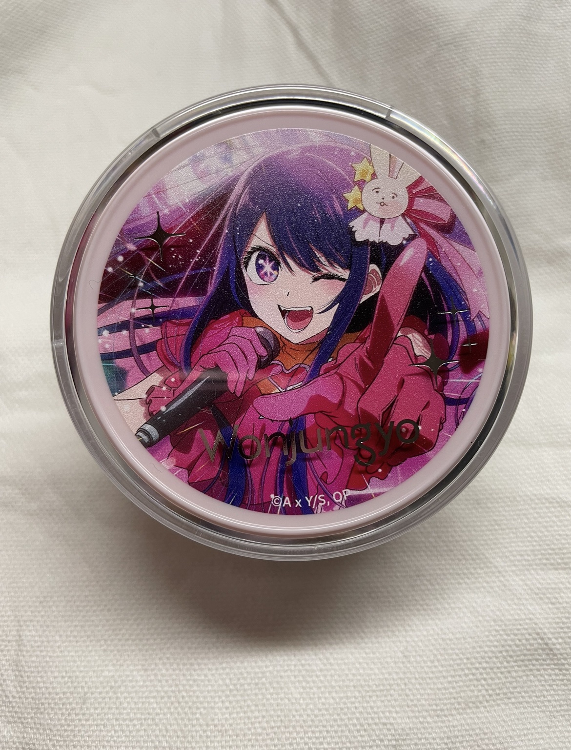 ウォンジョンヨ フィクシングブラーパウダー N 01 プレーンピンク（推しの子限定パッケージ）/Wonjungyo/ルースパウダーを使ったクチコミ（1枚目）