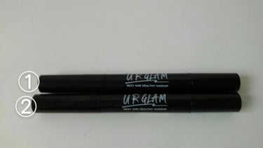 UR GLAM　COVER＆HIGHLIGHT CONCEALER 明るい肌色/U R GLAM/リキッドコンシーラーを使ったクチコミ（2枚目）