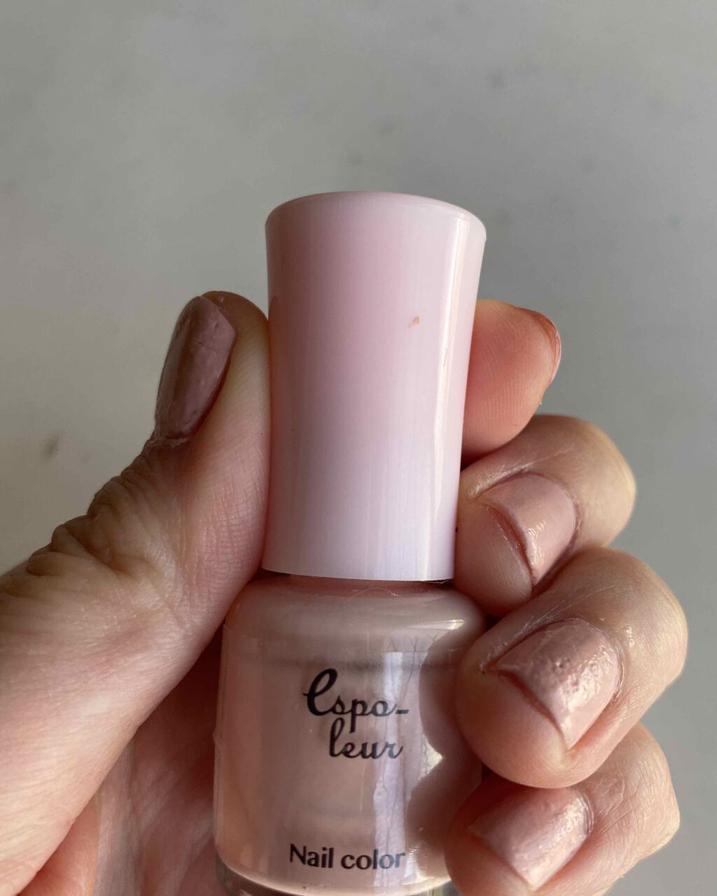 ダイソー エスポルール ネイルポリッシュ/エスポルール/マニキュアを使ったクチコミ(4枚目)