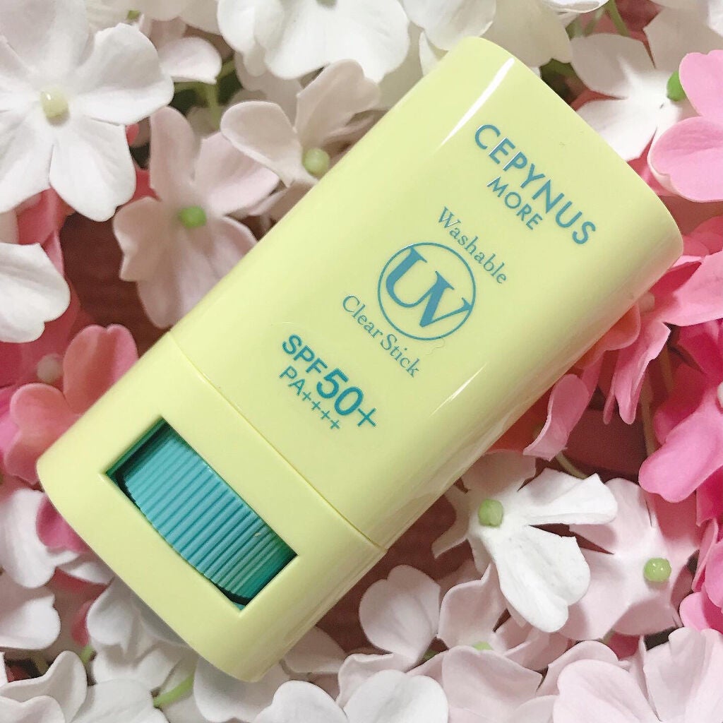 ウォッシャブル UV クリアスティック/CEPYNUS MORE(セピナス モア)/日焼け止めスティックを使ったクチコミ(1枚目)