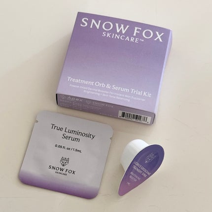 ブライトニング ブースターボール/SNOW FOX SKINCARE/美容液を使ったクチコミ(2枚目)