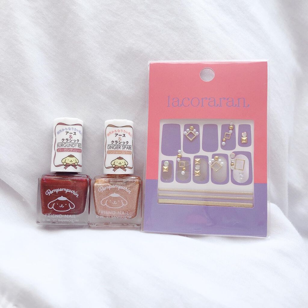 ストーンシール/lacoraran/ネイルシールを使ったクチコミ(3枚目)