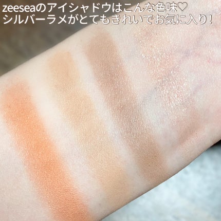 アニマルアイシャドウ(4シェード)/ZEESEA/アイシャドウパレットを使ったクチコミ(5枚目)