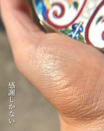 ソーラーグロウ イルミネーティングパウダー デュオ/DOLCE&GABBANA BEAUTY/ハイライトを使ったクチコミ(4枚目)