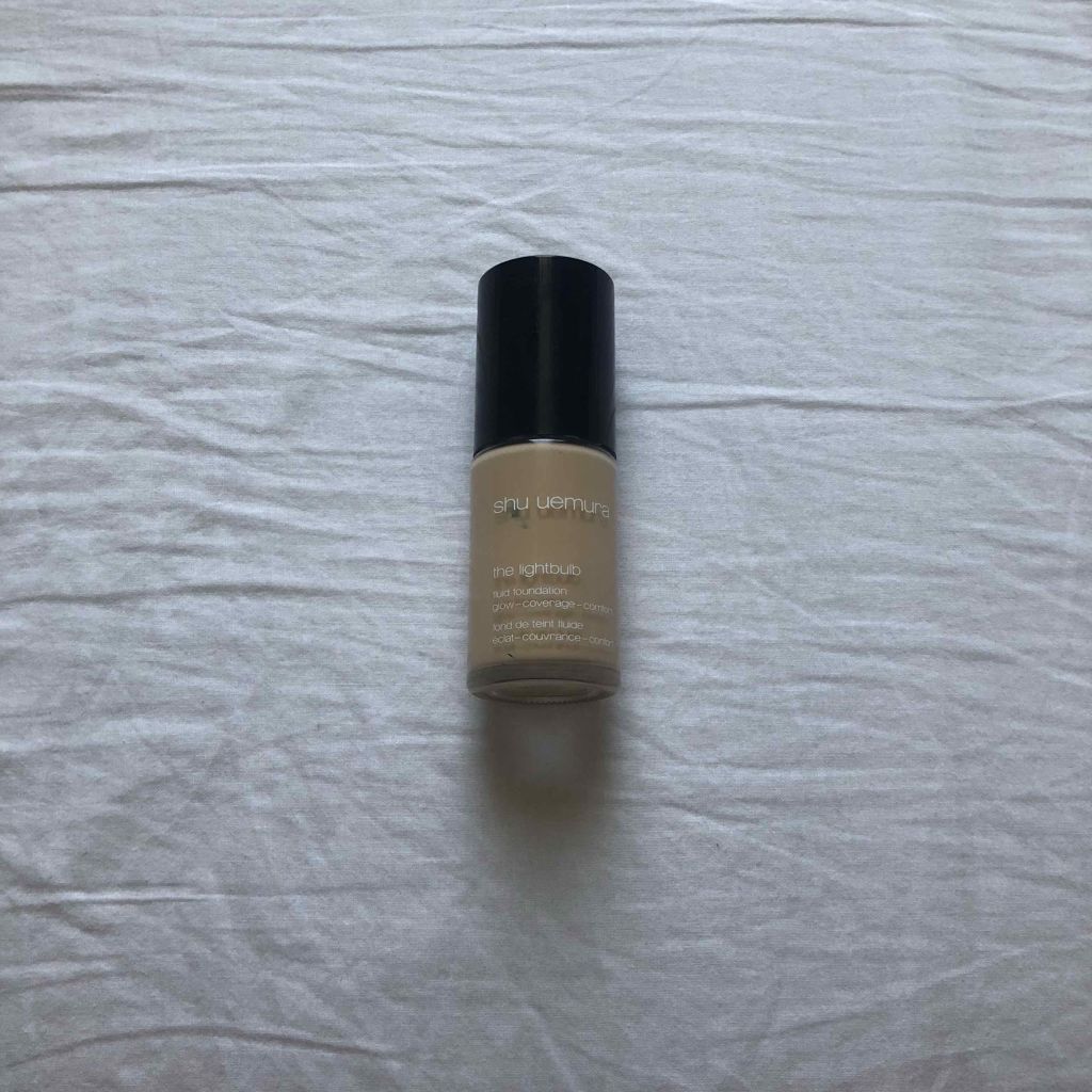 ザ・ライトバルブ フルイド ファンデーション＆スポンジ/shu uemura/リキッドファンデーションを使ったクチコミ（1枚目）