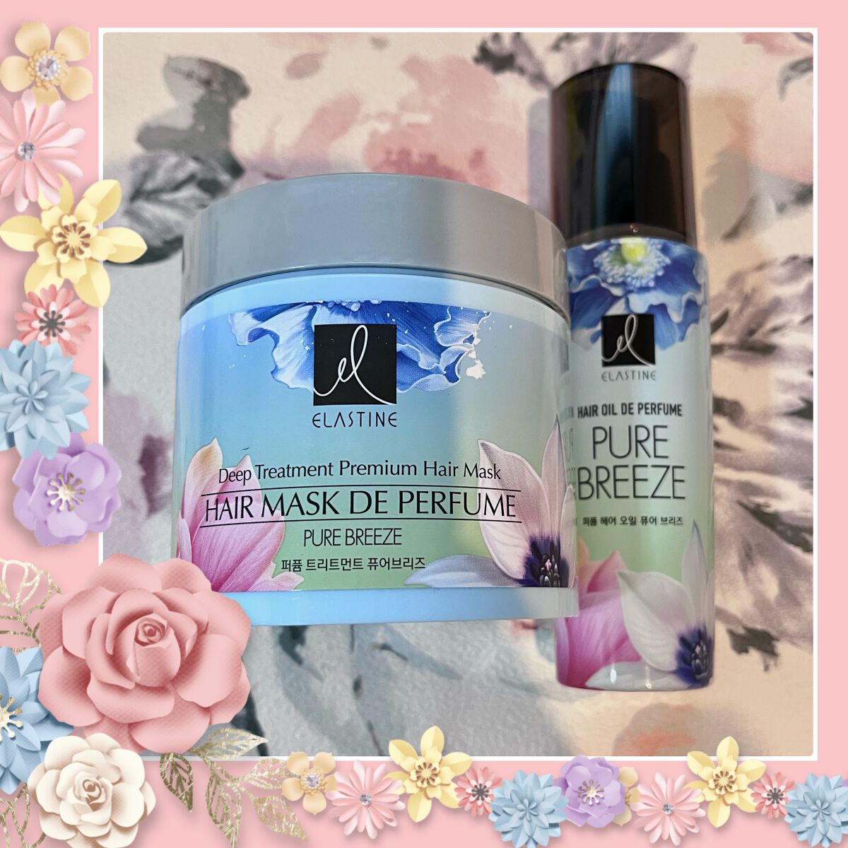 AMINO PEPTIDE CARE OIL SERUM /ELASTINE/ヘアオイルを使ったクチコミ(1枚目)