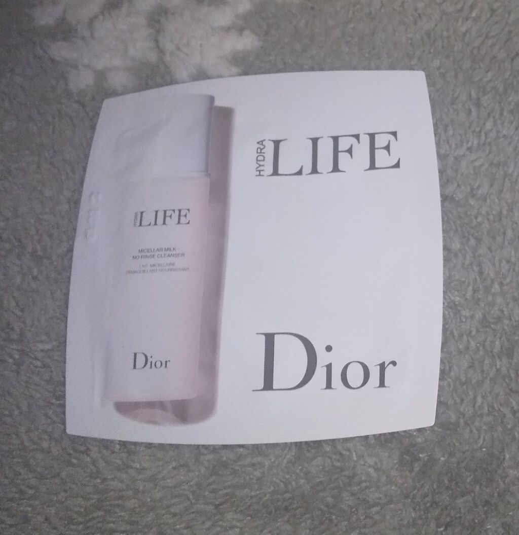 ライフ クレンジング ミルク/Dior/ミルククレンジングを使ったクチコミ（1枚目）