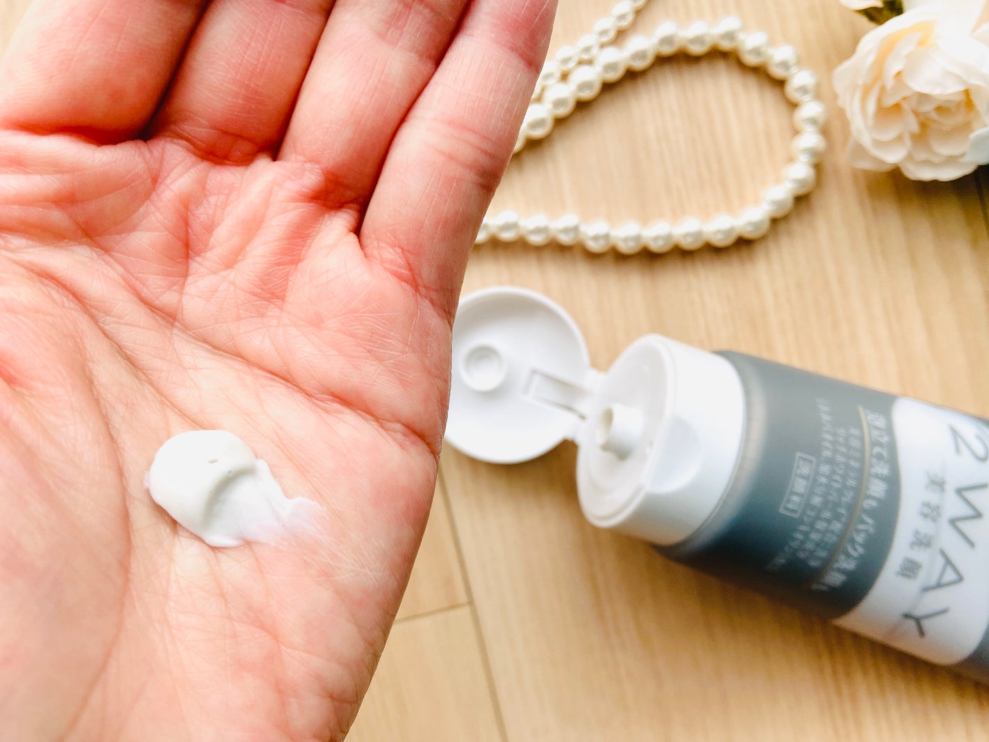 ニベア2WAY美容洗顔/ニベア/洗顔フォームを使ったクチコミ(4枚目)