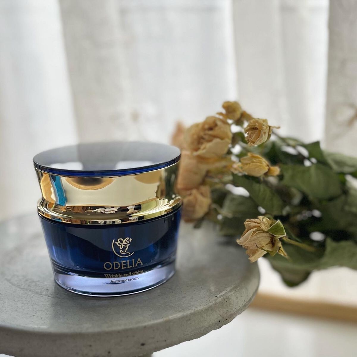 リンクル＆ホワイト オールインワンクリーム/ODELIA/オールインワン化粧品を使ったクチコミ（1枚目）