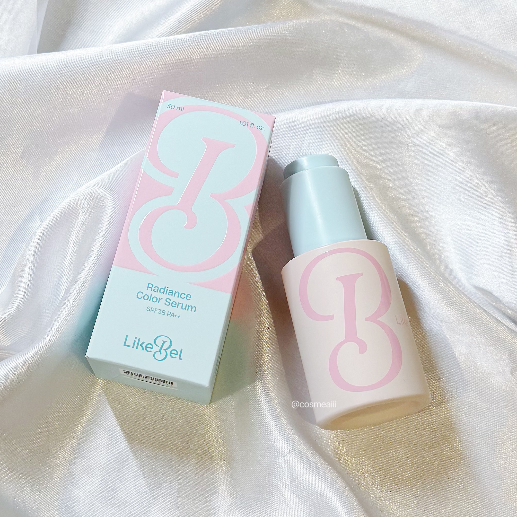 ラディアンスカラーセラム/Likebel/リキッドファンデーションを使ったクチコミ（2枚目）