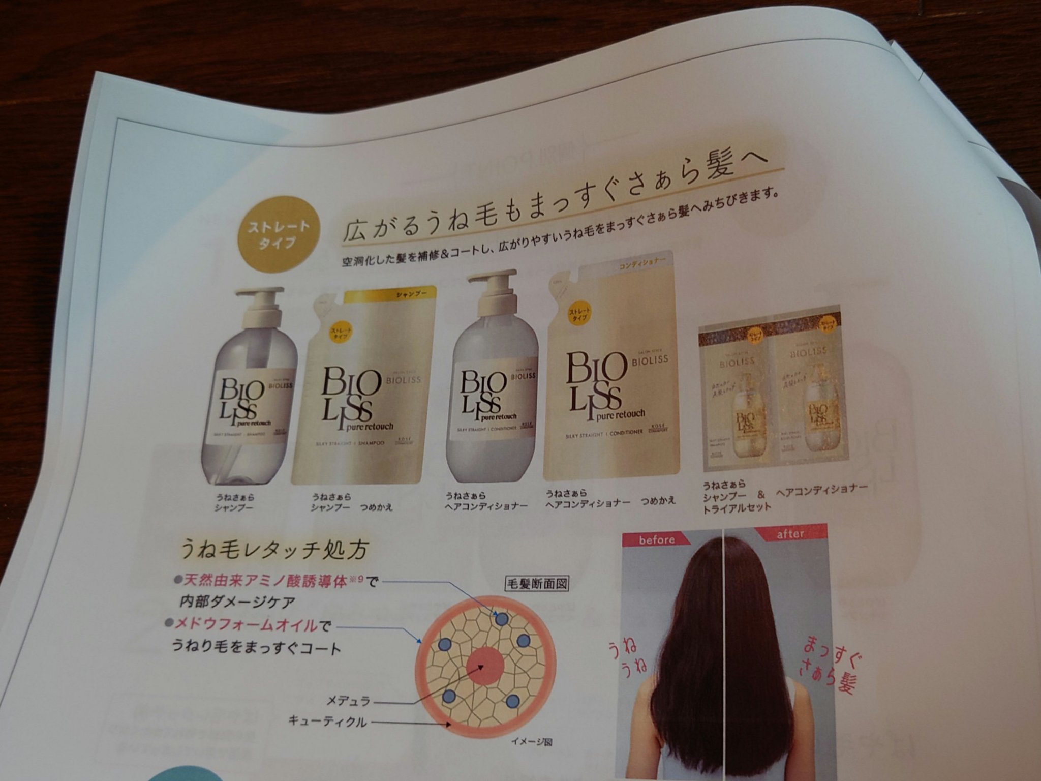 SS ビオリス ピュアレタッチ グロウヘア オイルインミスト/SSビオリス/アウトバストリートメントを使ったクチコミ（3枚目）