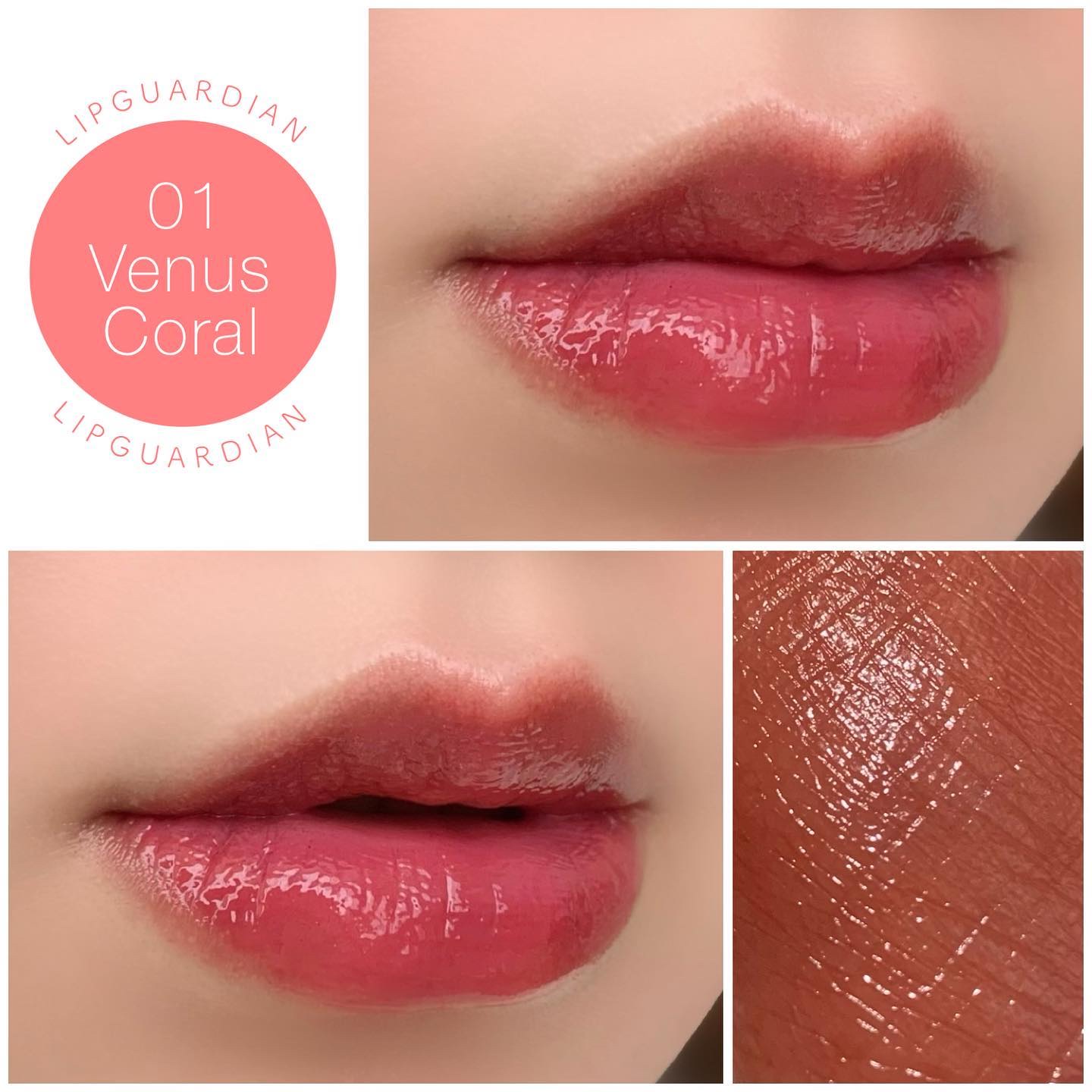 グロウラッピングティント/LIPGUARDIAN/リップティントを使ったクチコミ（2枚目）