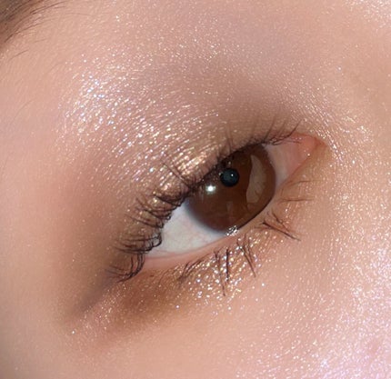 シアー グリッターアイズ/KiSS/単色アイシャドウを使ったクチコミ(6枚目)