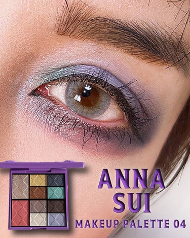 メイクアップ パレット  04 ミステリアスでシックな カラーパレット/ANNA SUI/アイシャドウパレットを使ったクチコミ（1枚目）