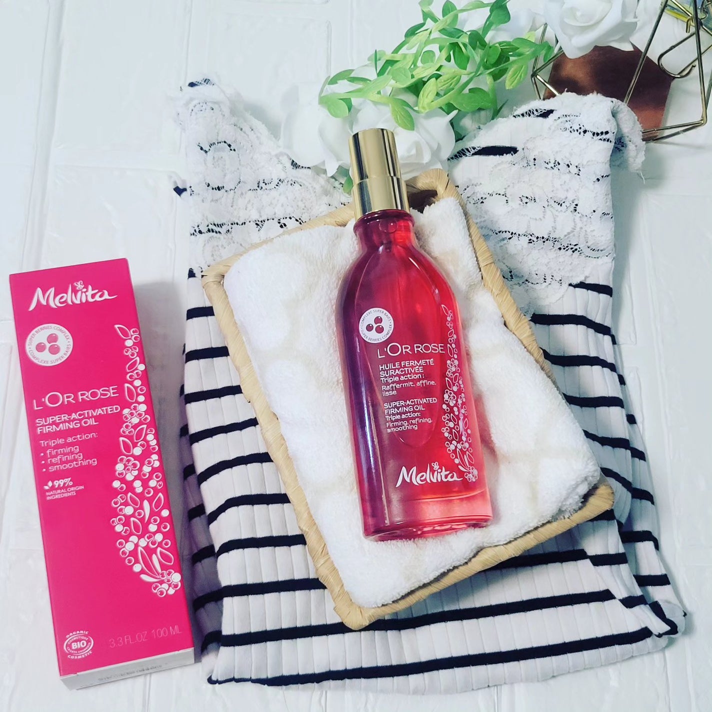 ロルロゼ ピンクフィット ボディオイル/Melvita/ボディオイルを使ったクチコミ(1枚目)