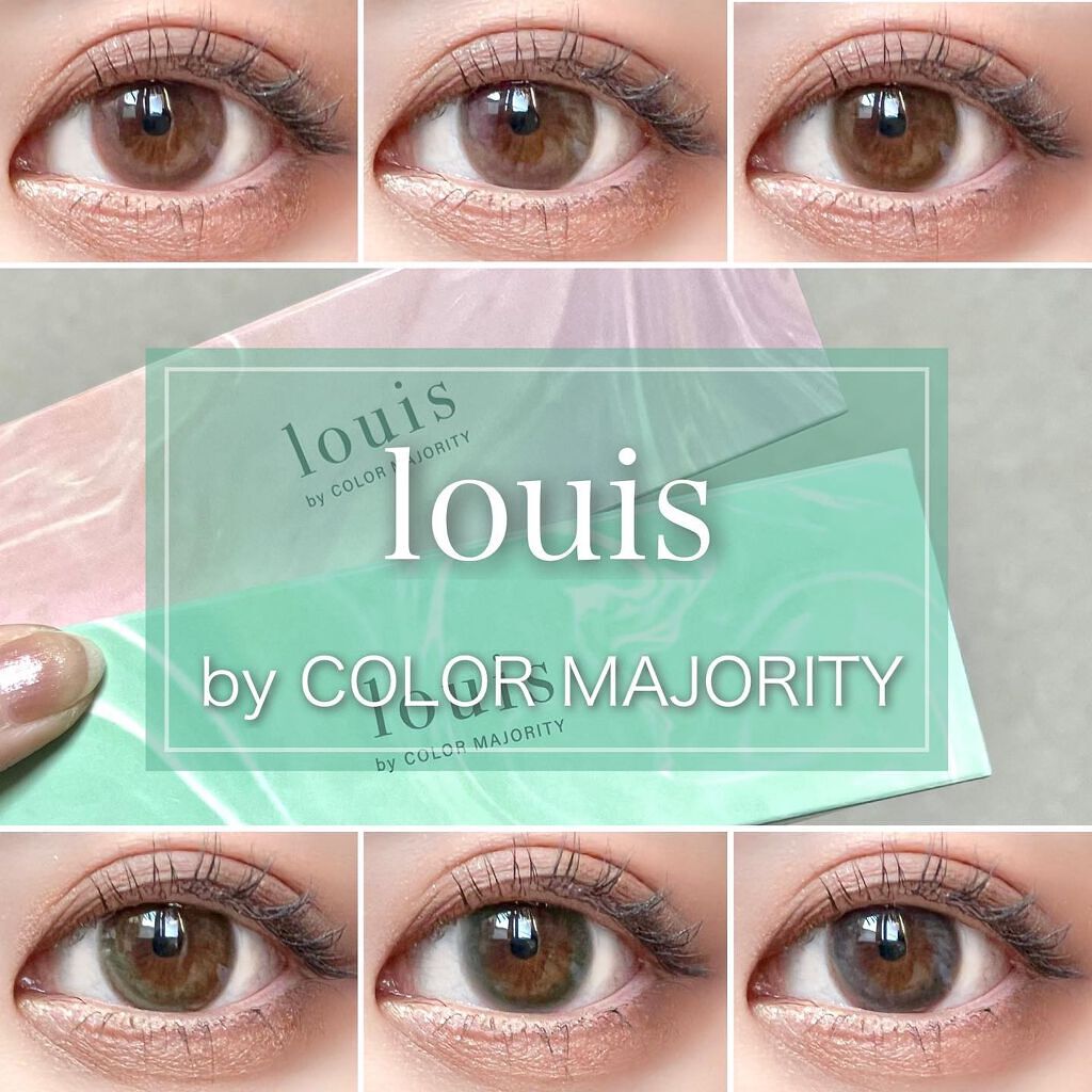 ルイ バイ カラーマジョリティー /louis by COLOR MAJORITY/カラーコンタクトレンズを使ったクチコミ(1枚目)
