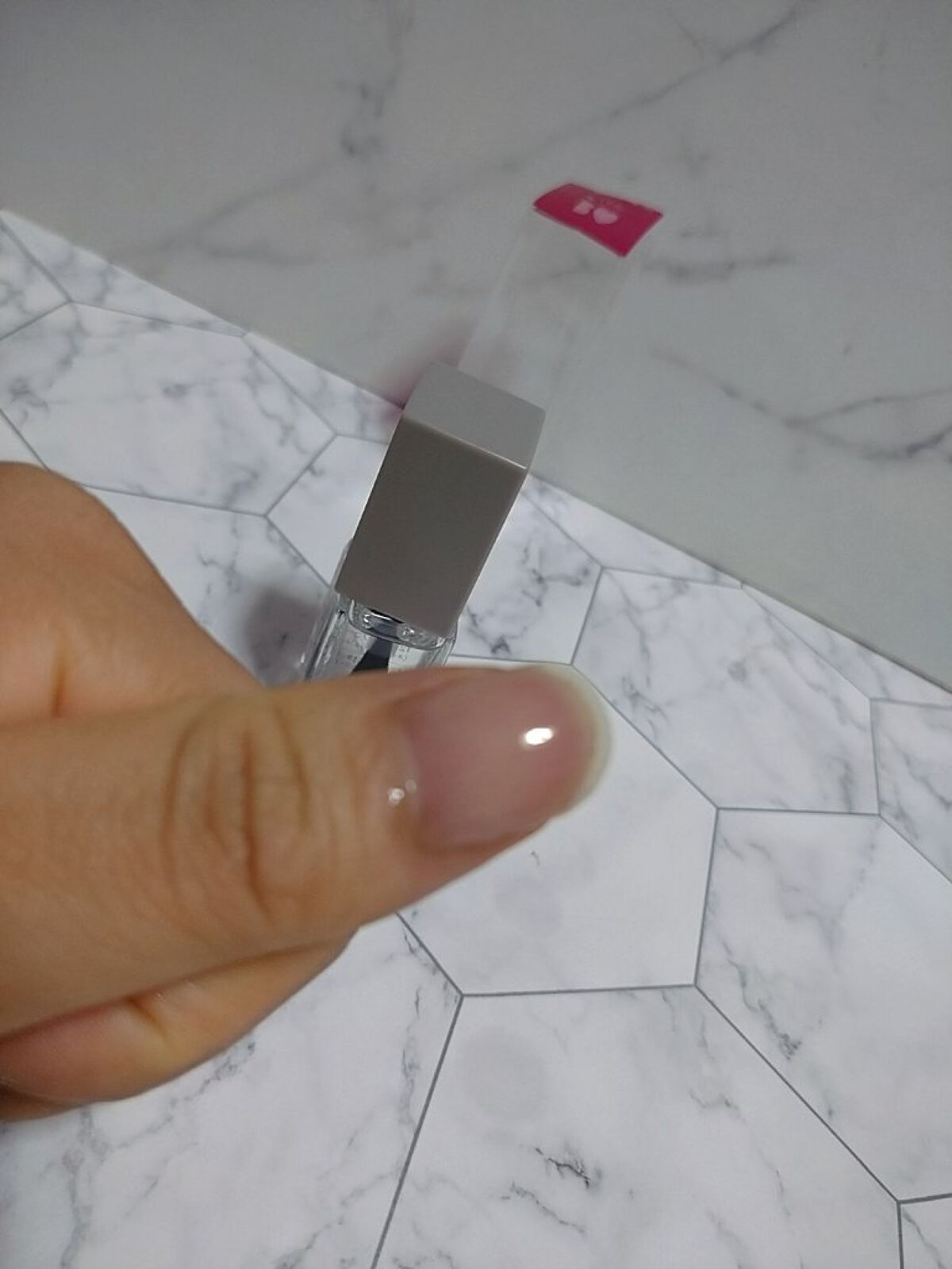 まいぽりっしゅ 12 Myトップコート/b idol/マニキュアを使ったクチコミ（2枚目）