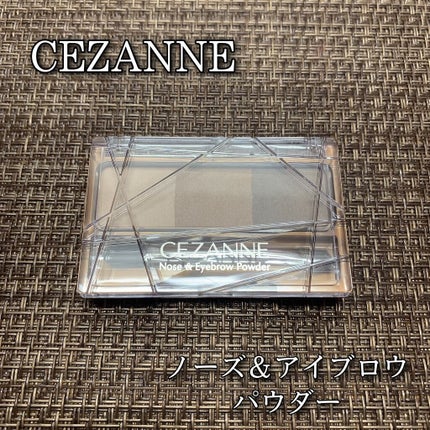 ノーズ&アイブロウパウダー/CEZANNE/パウダーアイブロウを使ったクチコミ(1枚目)