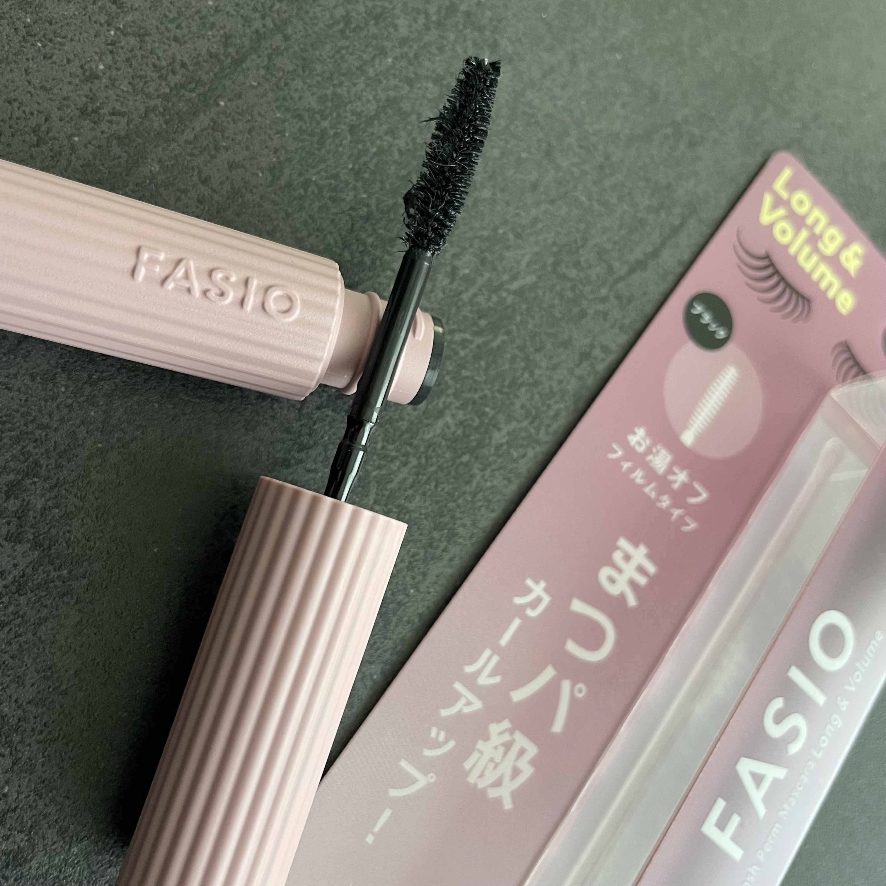 まつパ級 フィルム マスカラ (ロング&ボリューム)/FASIO/マスカラを使ったクチコミ（1枚目）