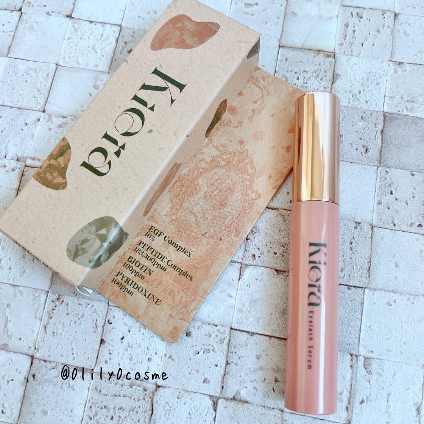 Blooming Eyelash Serum(透明)/KIERA/まつげ美容液を使ったクチコミ(6枚目)