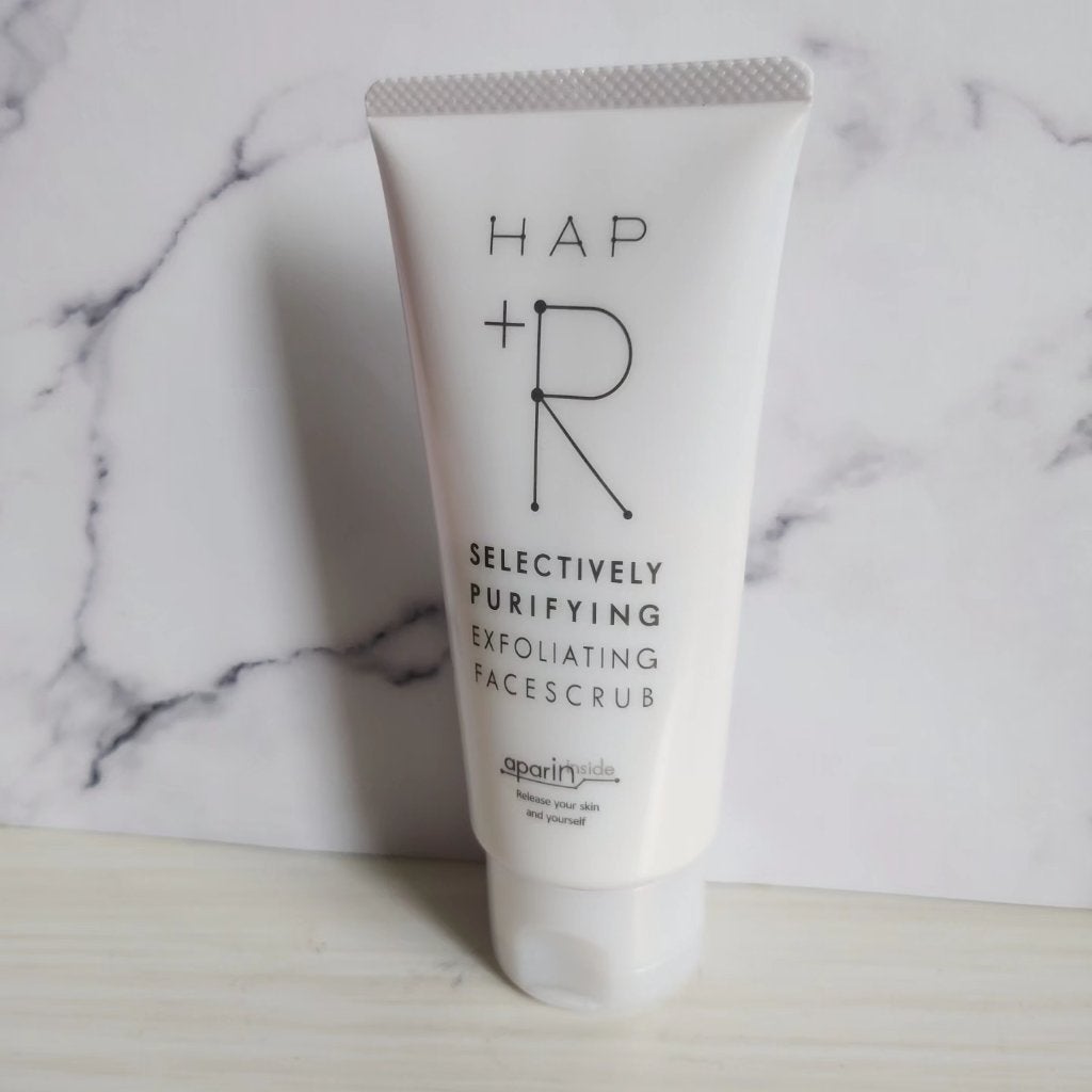 フェイススクラブ /HAP+R/スクラブ・ゴマージュを使ったクチコミ(1枚目)