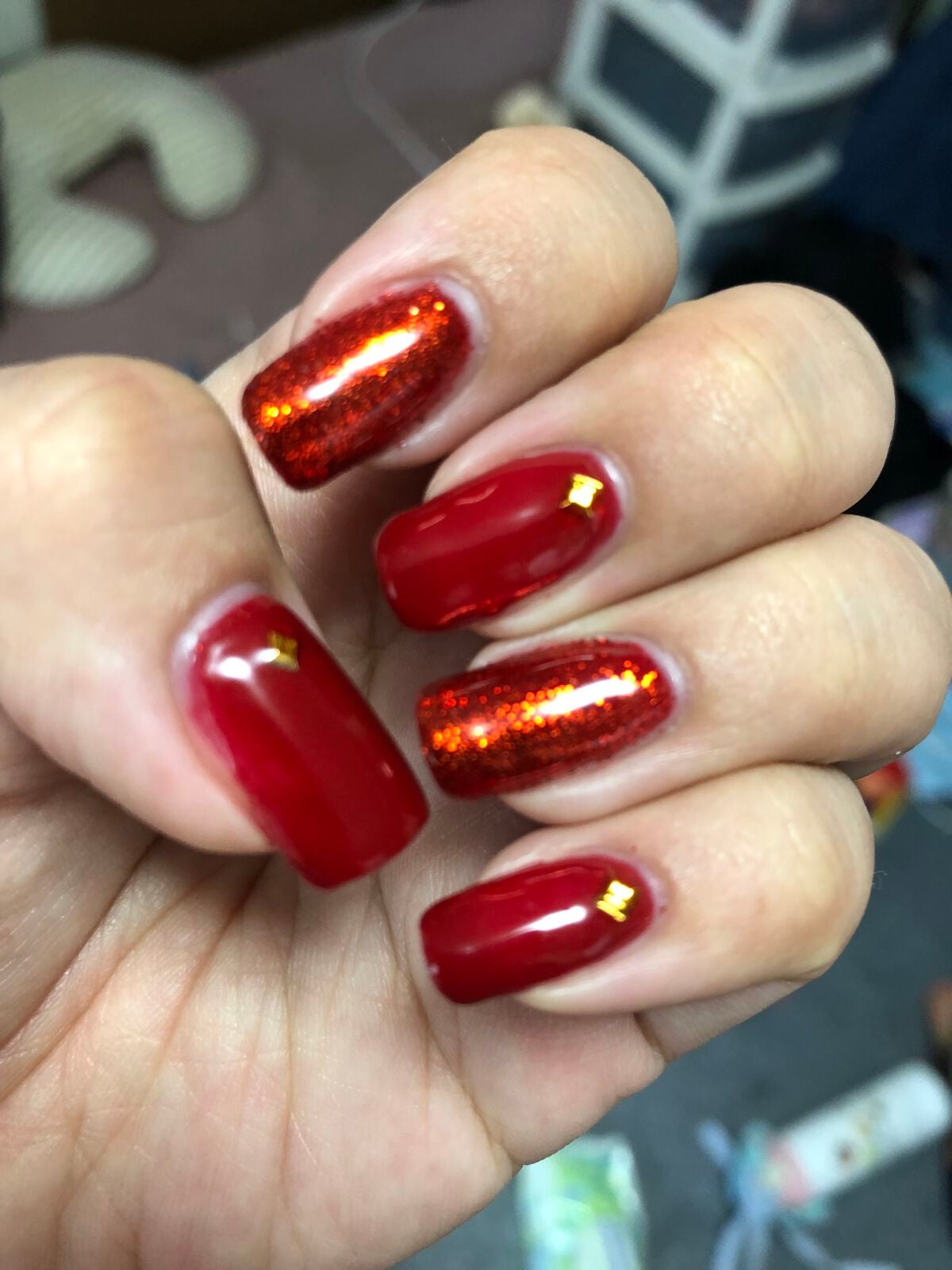 ジェルネイル(ライト対応)/セリア/ジェルネイルを使ったクチコミ(2枚目)