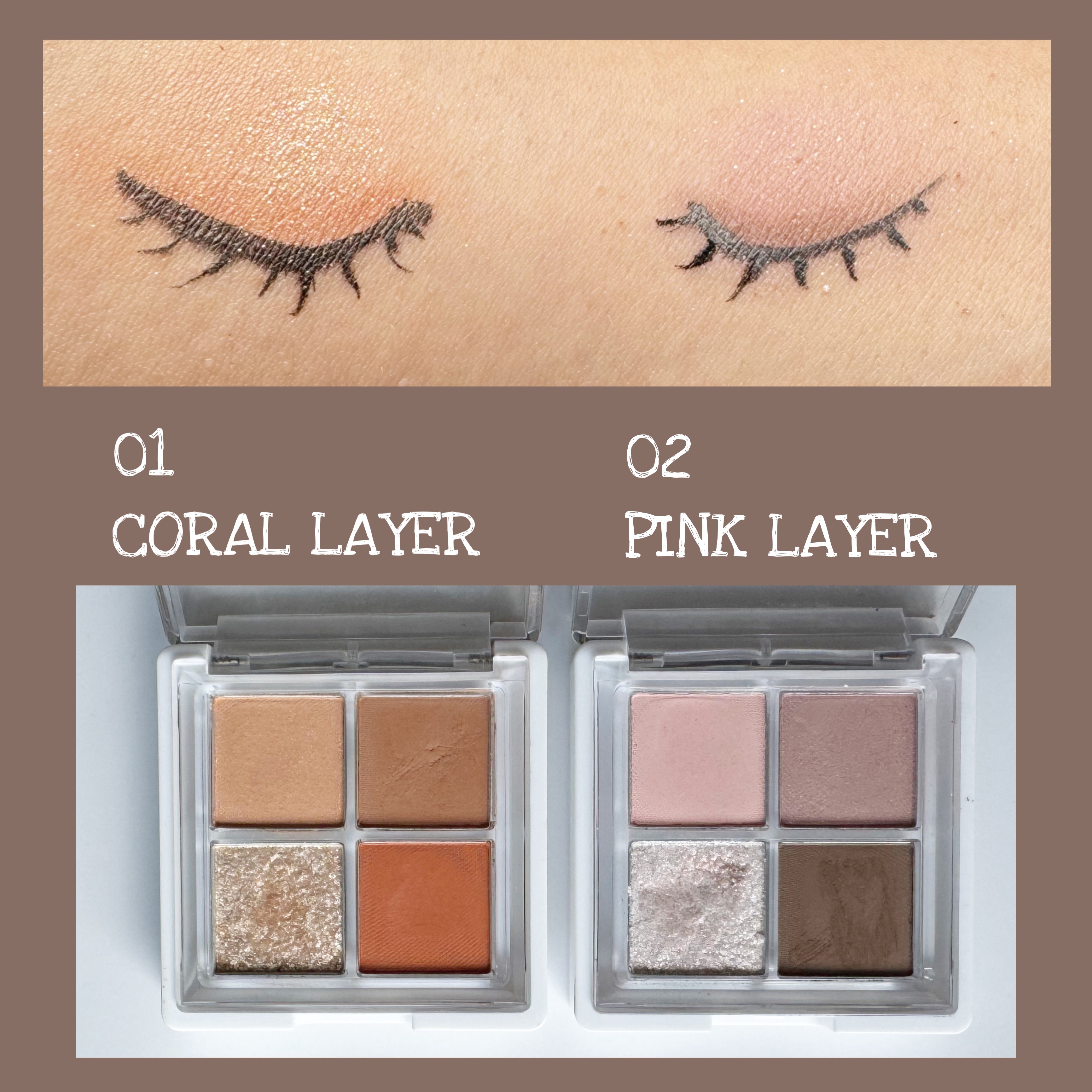 グリッターレイヤリングアイシャドウパレット/TWINKLE POP/アイシャドウパレットを使ったクチコミ（2枚目）