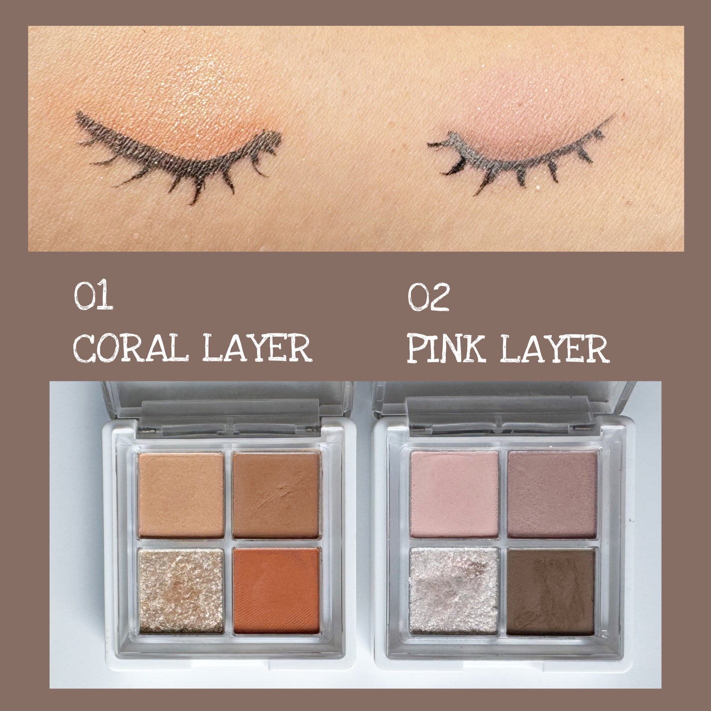 グリッターレイヤリングアイシャドウパレット/TWINKLE POP/アイシャドウパレットを使ったクチコミ(2枚目)