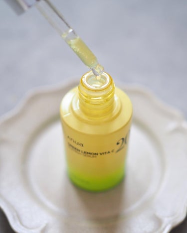 グリーンレモン ピュアビタC セラム/Anua/美容液を使ったクチコミ（2枚目）