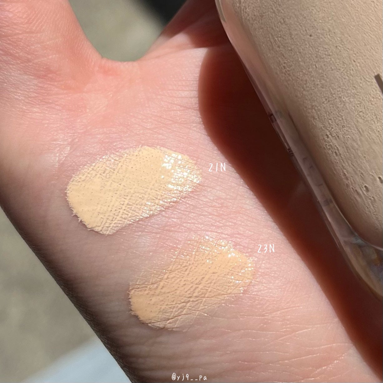 Skin breathing foundation Glow/Healus/リキッドファンデーションを使ったクチコミ(2枚目)