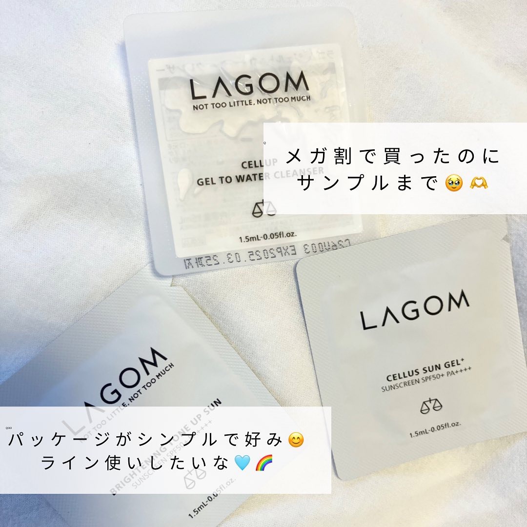 ラゴム ジェルトゥウォーター クレンザー(朝用洗顔)/LAGOM /その他洗顔料を使ったクチコミ（2枚目）