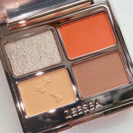 アニマルアイシャドウ(4シェード) D02 素直/ZEESEA/アイシャドウパレットを使ったクチコミ(2枚目)