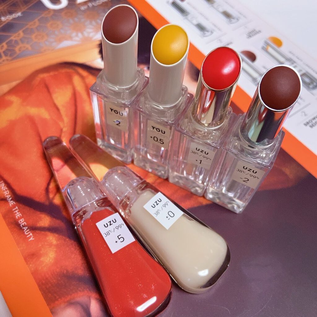  38°C / 99°F Lipstick <TOKYO>/UZU BY FLOWFUSHI/口紅を使ったクチコミ（2枚目）