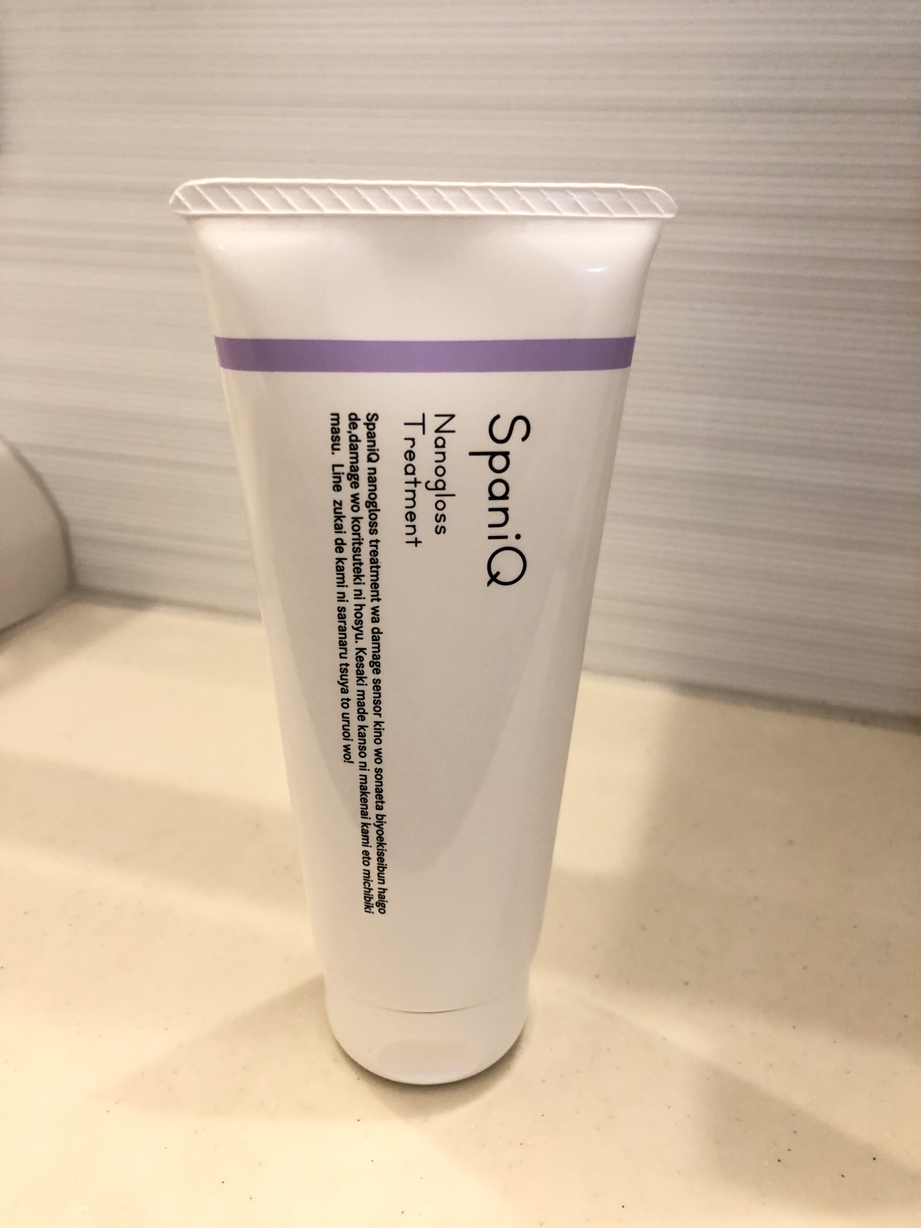 ナノグロストリートメント/SpaniQ/洗い流すヘアトリートメントを使ったクチコミ（2枚目）