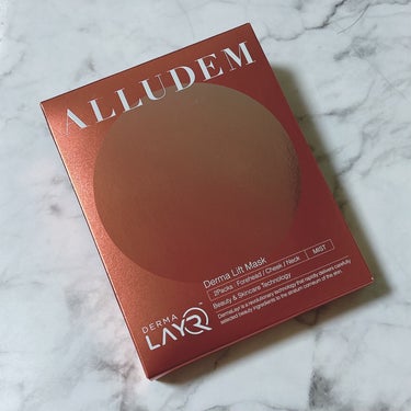 Derma Lift Mask/ALLUDEM/スキンケアキットを使ったクチコミ（1枚目）