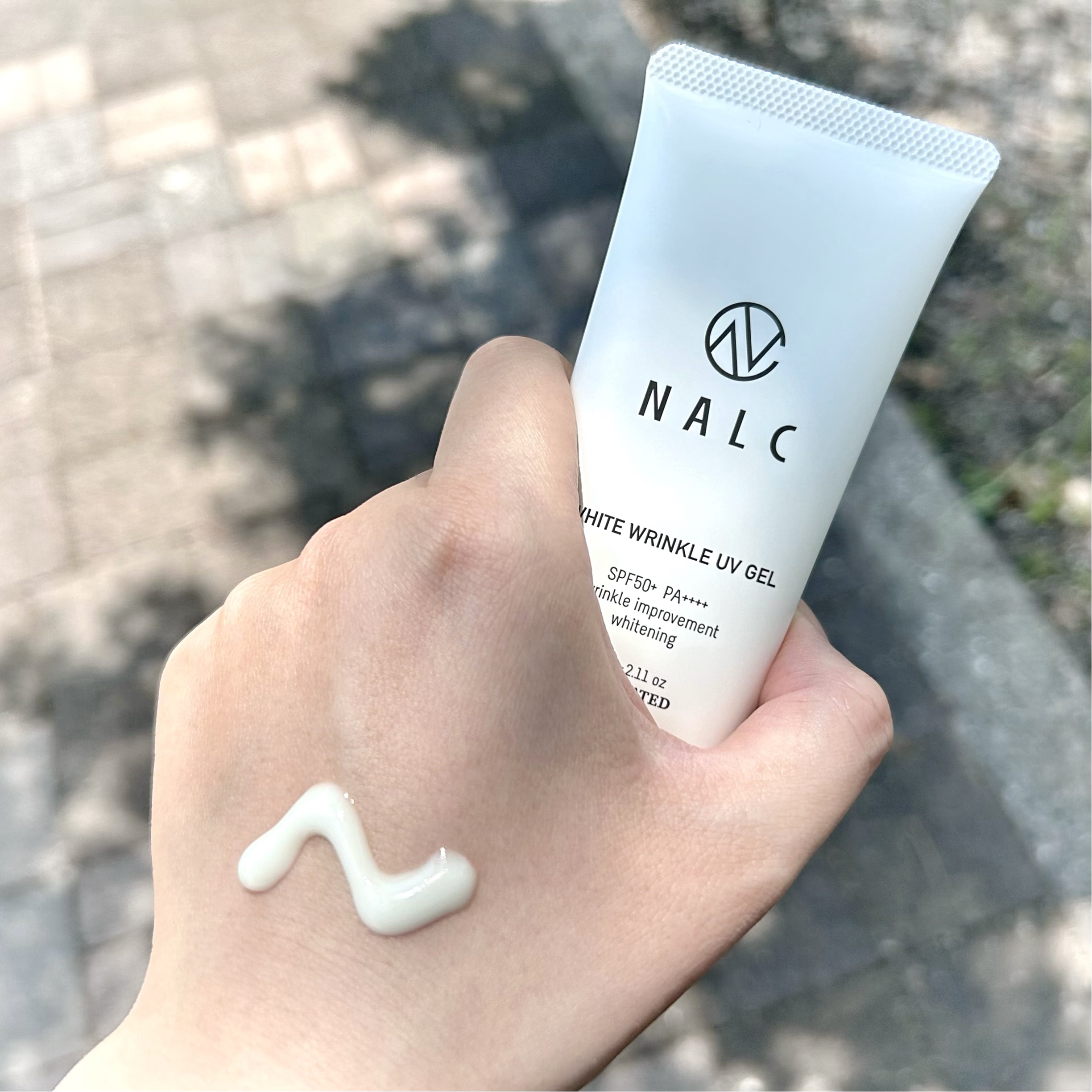 薬用ホワイトリンクルUVジェル/NALC/日焼け止めジェルを使ったクチコミ（2枚目）