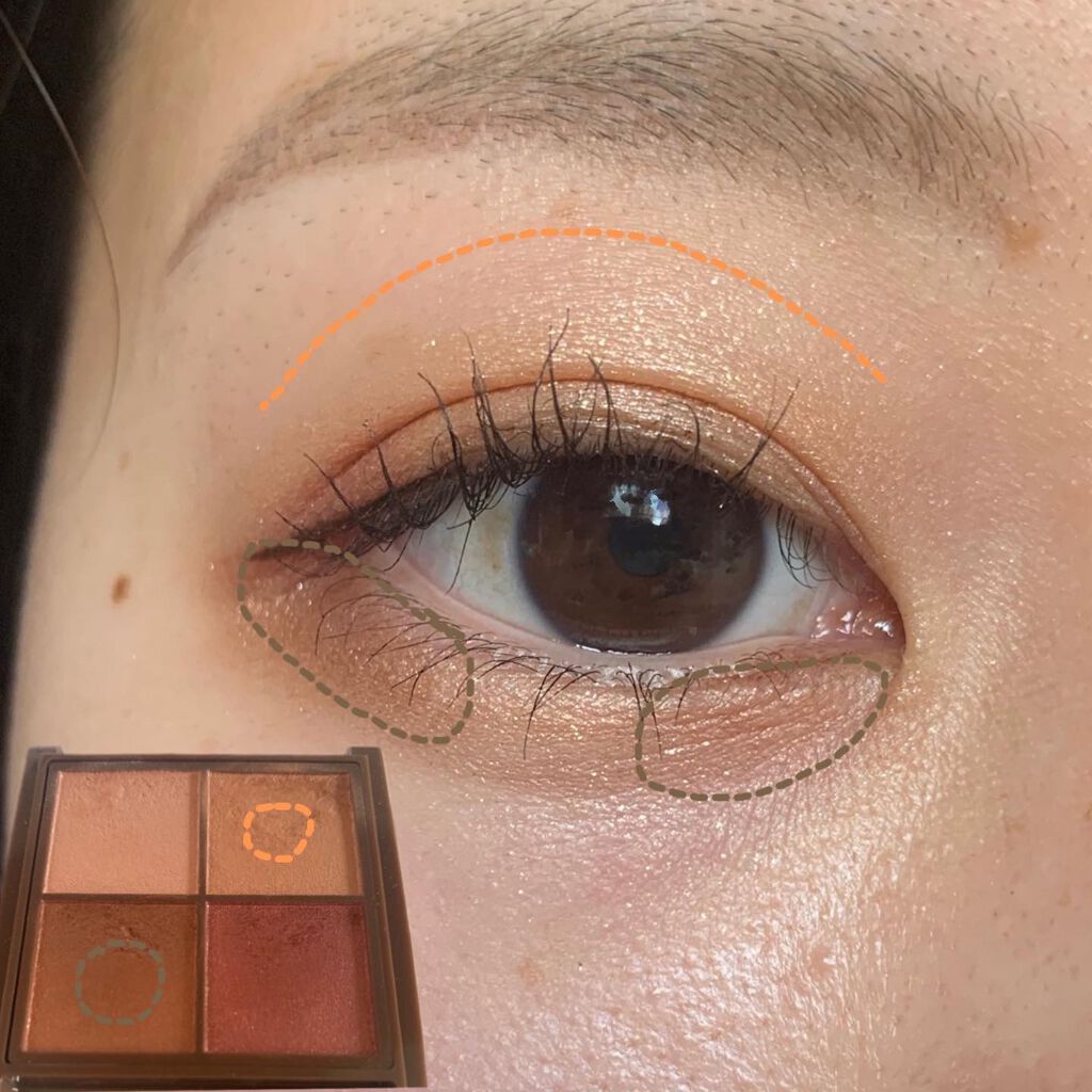 仕込みアイライナー /Fujiko/リキッドアイライナーを使ったクチコミ（3枚目）