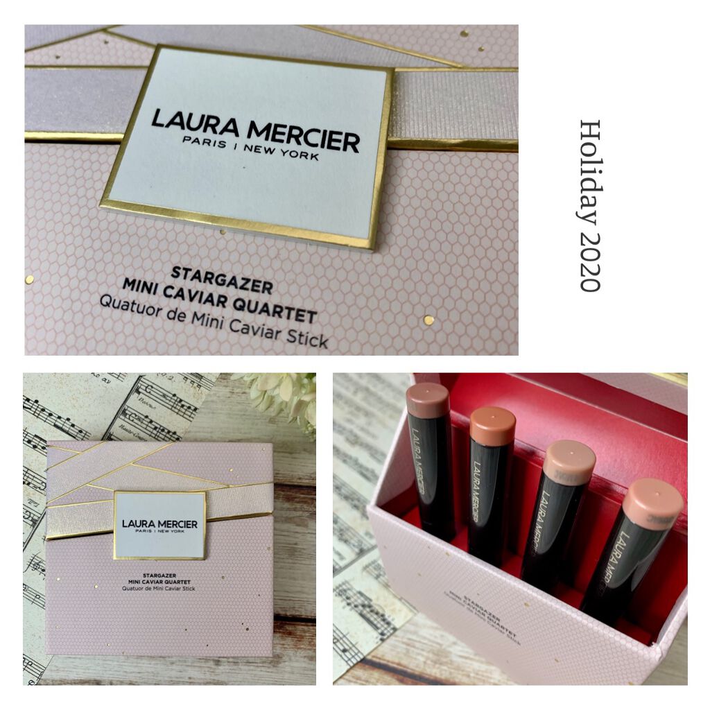 スターゲイザー ミニ キャビアスティック カルテット/ローラ メルシエ/メイクアップキットを使ったクチコミ(2枚目)