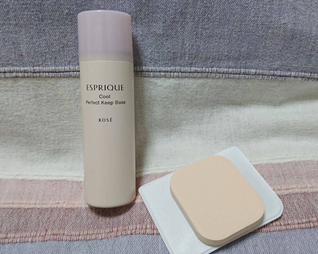 ひんやりタッチ パーフェクト キープ ベース/ESPRIQUE/化粧下地を使ったクチコミ(1枚目)
