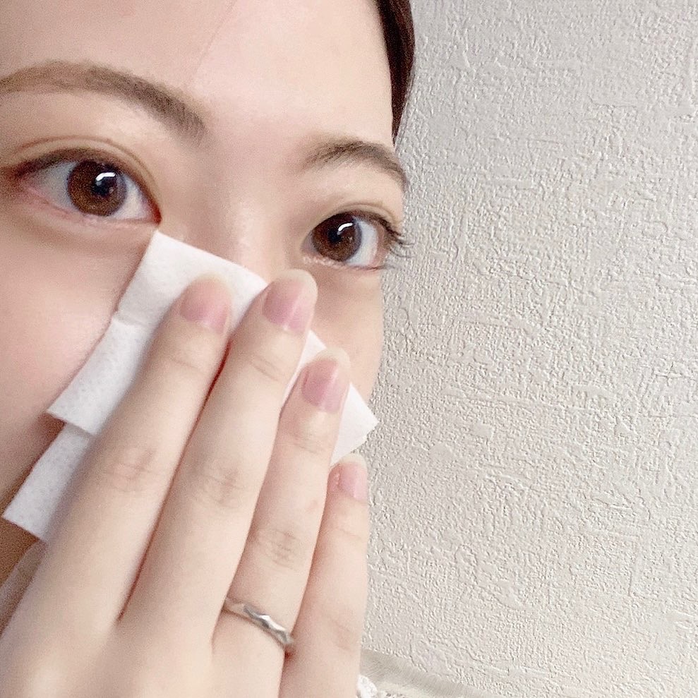 ビオレ メイク持続シート さらマット肌 ＜超オイリー肌用＞/ビオレ/フェイスシートを使ったクチコミ（3枚目）