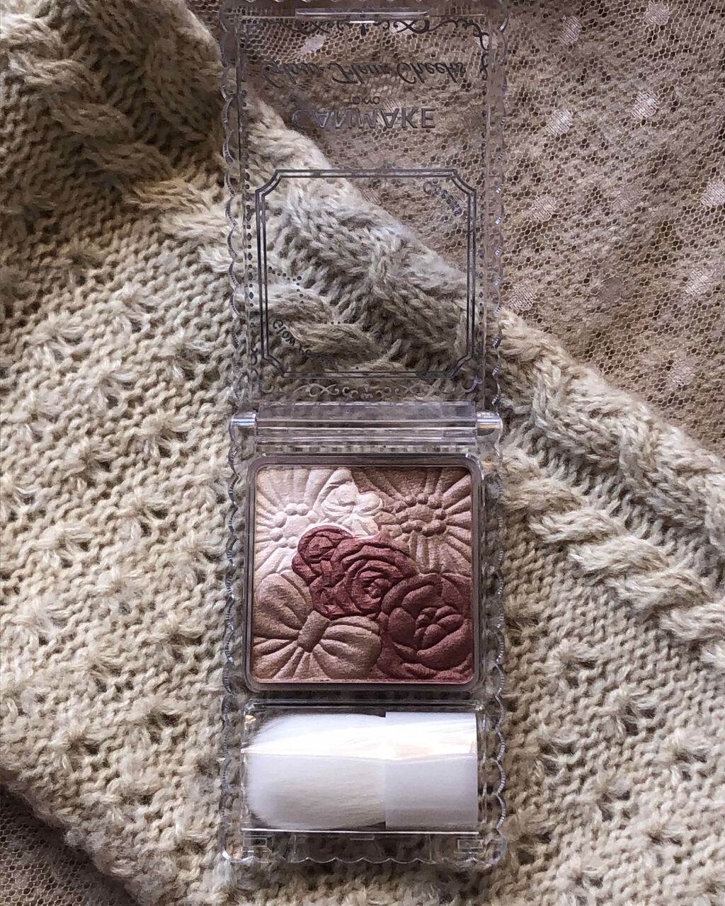 グロウフルールチークス/キャンメイク/パウダーチークを使ったクチコミ（2枚目）