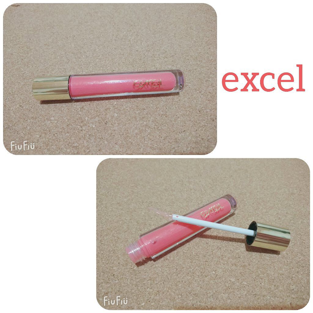 ニュアンスグロスオイル/excel/リップグロスを使ったクチコミ(1枚目)