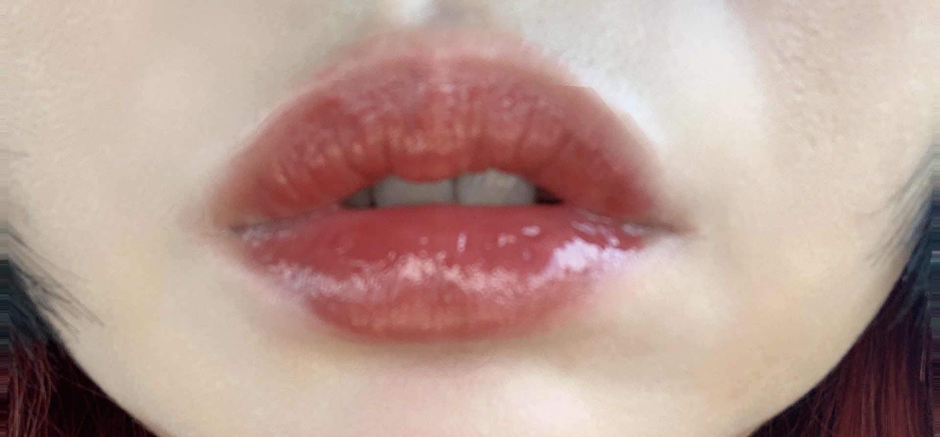 ティント リップ ジェル 282 ローズ系/ちふれ/リップティントを使ったクチコミ（2枚目）