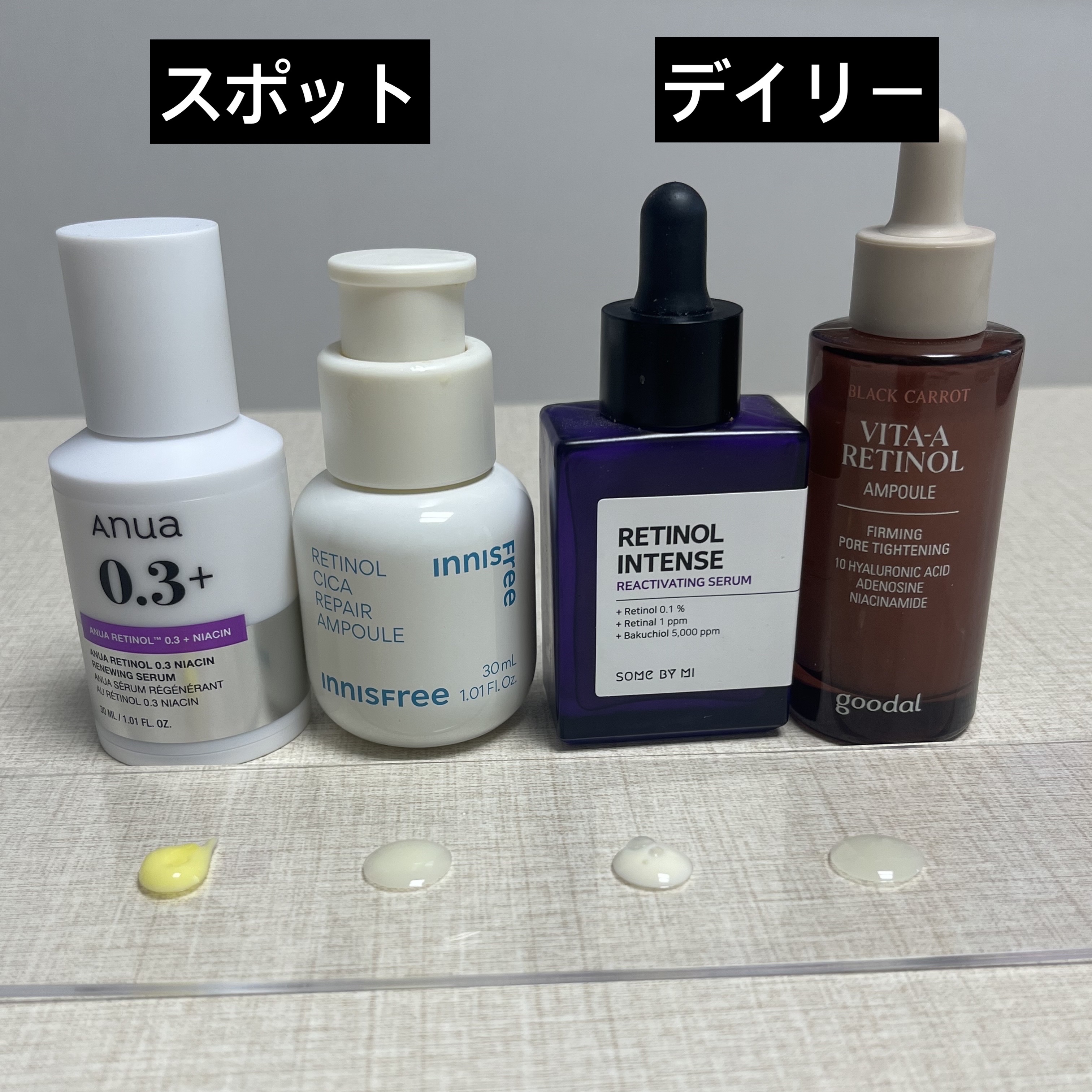 黒にんじんビタAレチノール弾力アンプル/goodal/美容液を使ったクチコミ（1枚目）