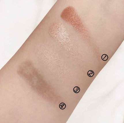 ナーズイスト ウォンテッド アイシャドーパレット/NARS/アイシャドウパレットを使ったクチコミ(4枚目)